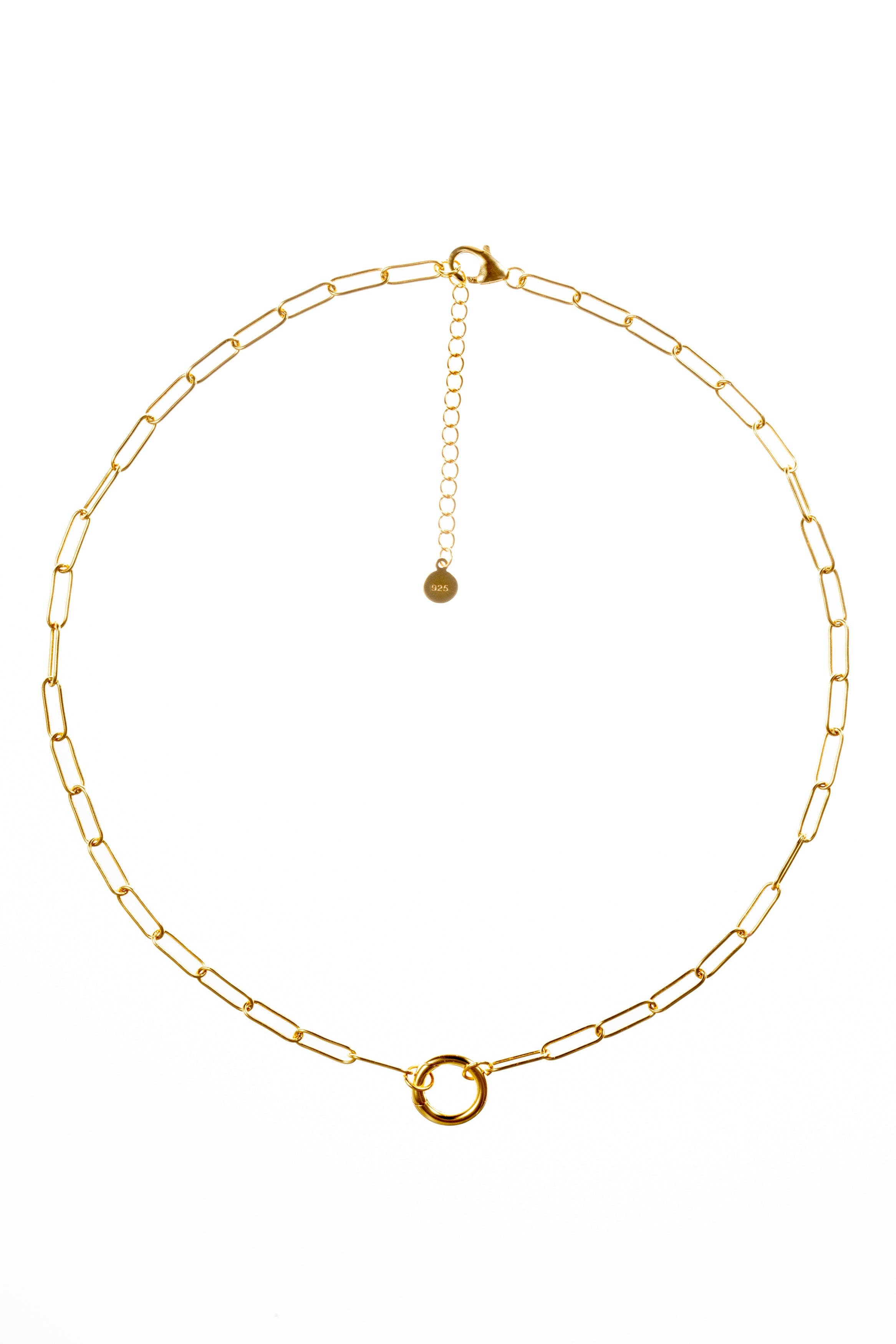 Mio Atelier Paperclip Chain Necklace