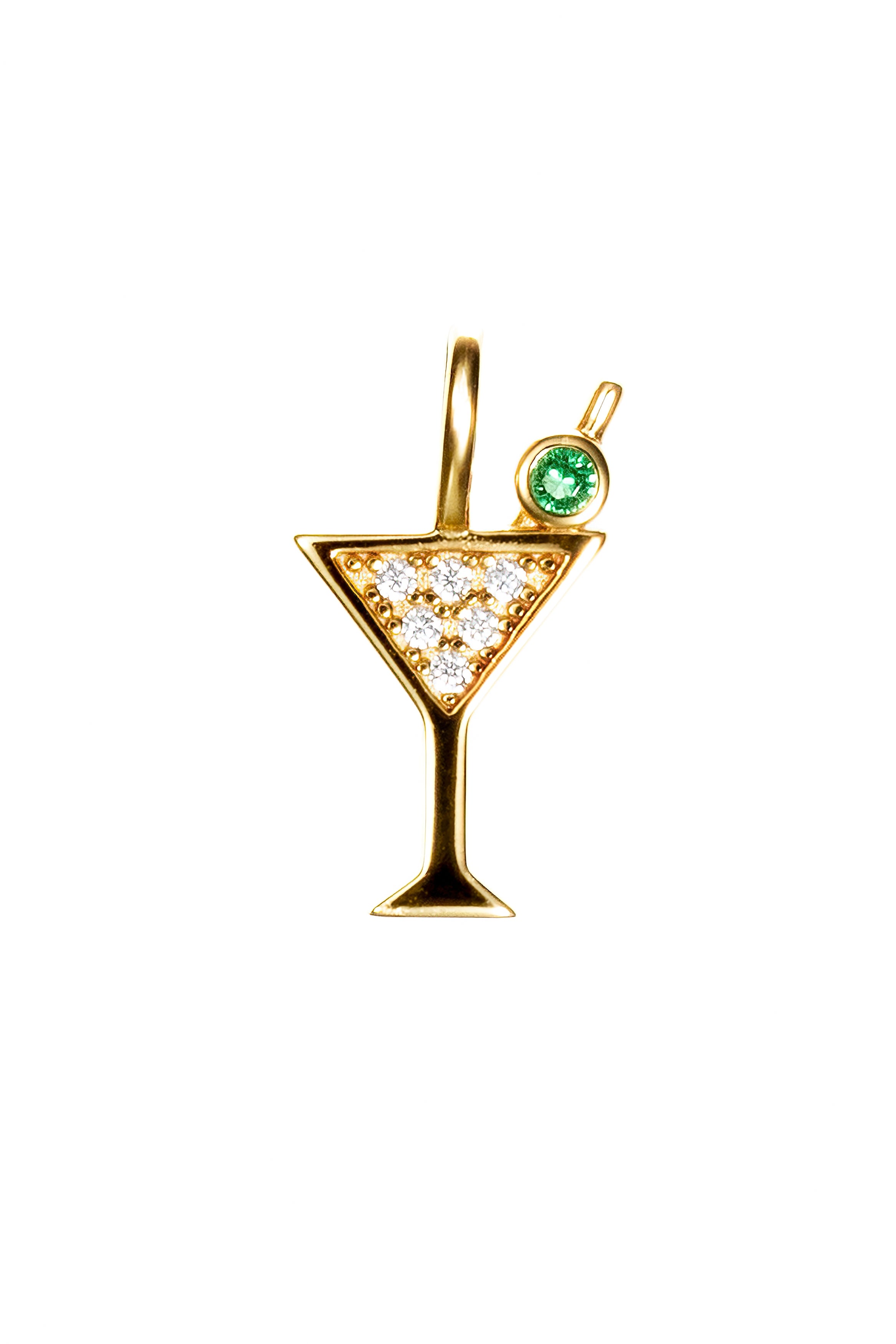Mio Atelier Cocktail Glass Charm