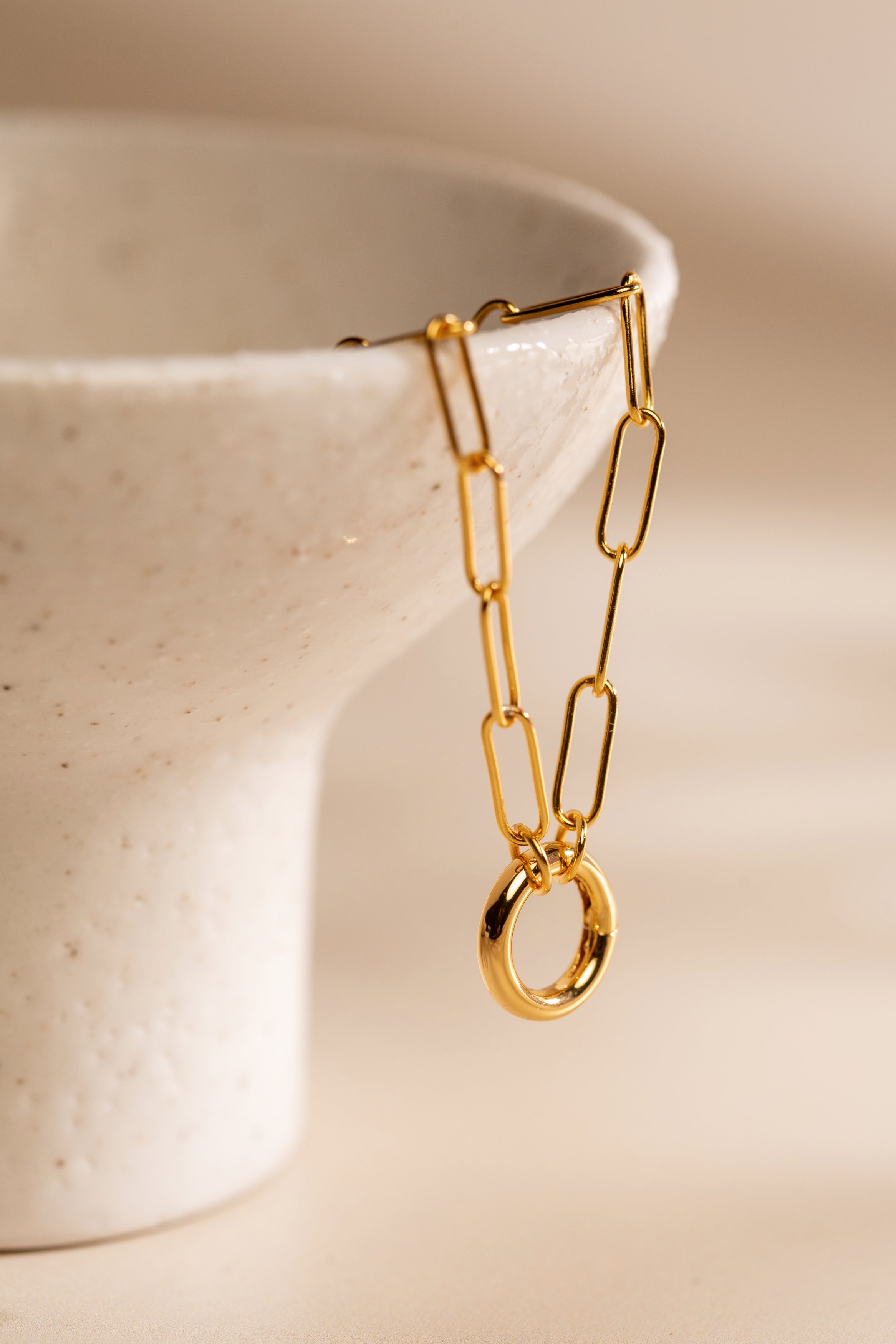 Mio Atelier Paperclip Chain Necklace